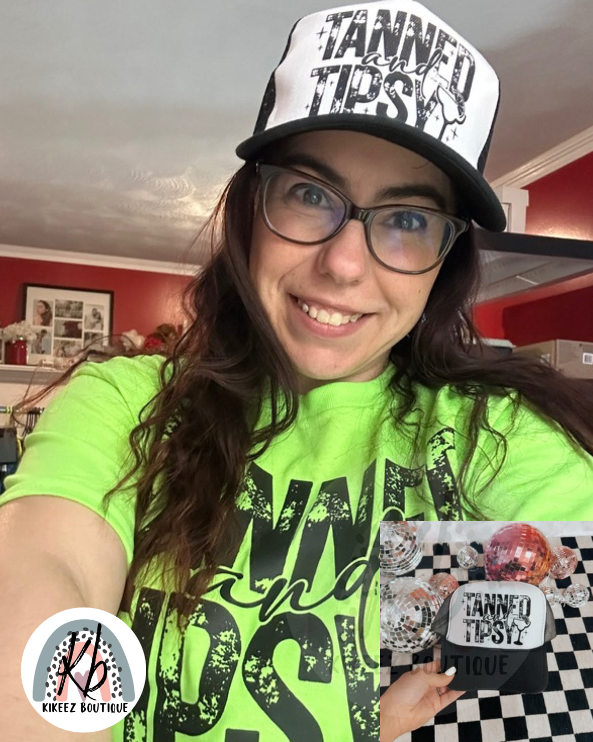 Tanned &Tipsy Trucker Hat