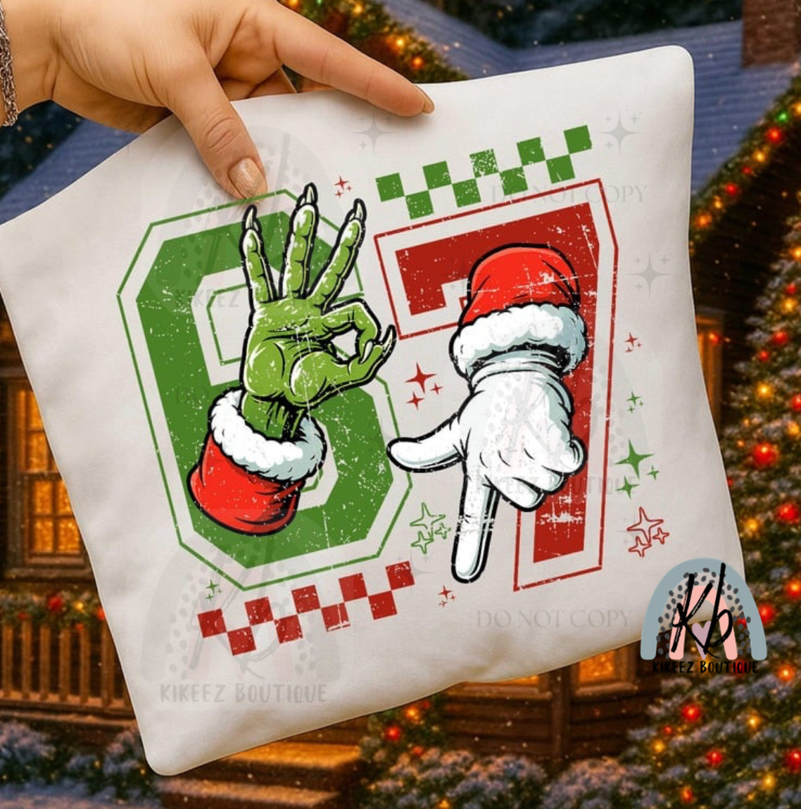 67 Christmas Crewneck / Tee ā Adult & Youth š