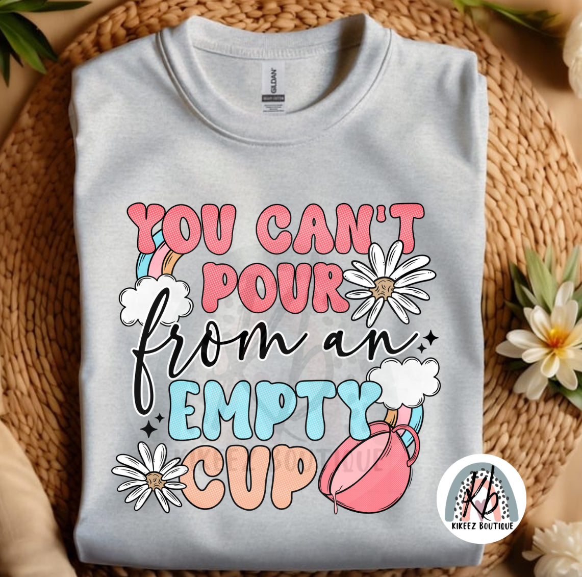 Can’t pour from an empty cup