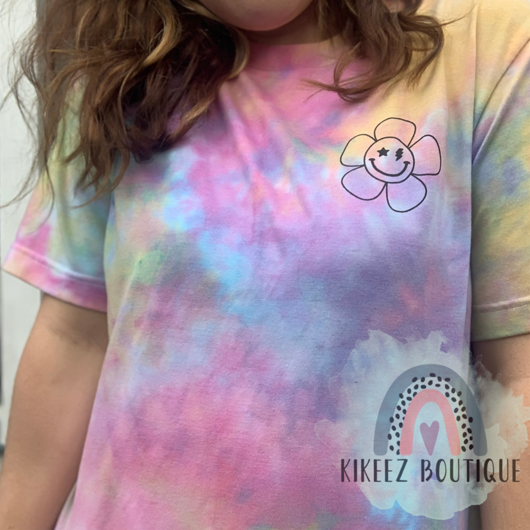 Flowers Tie Dye