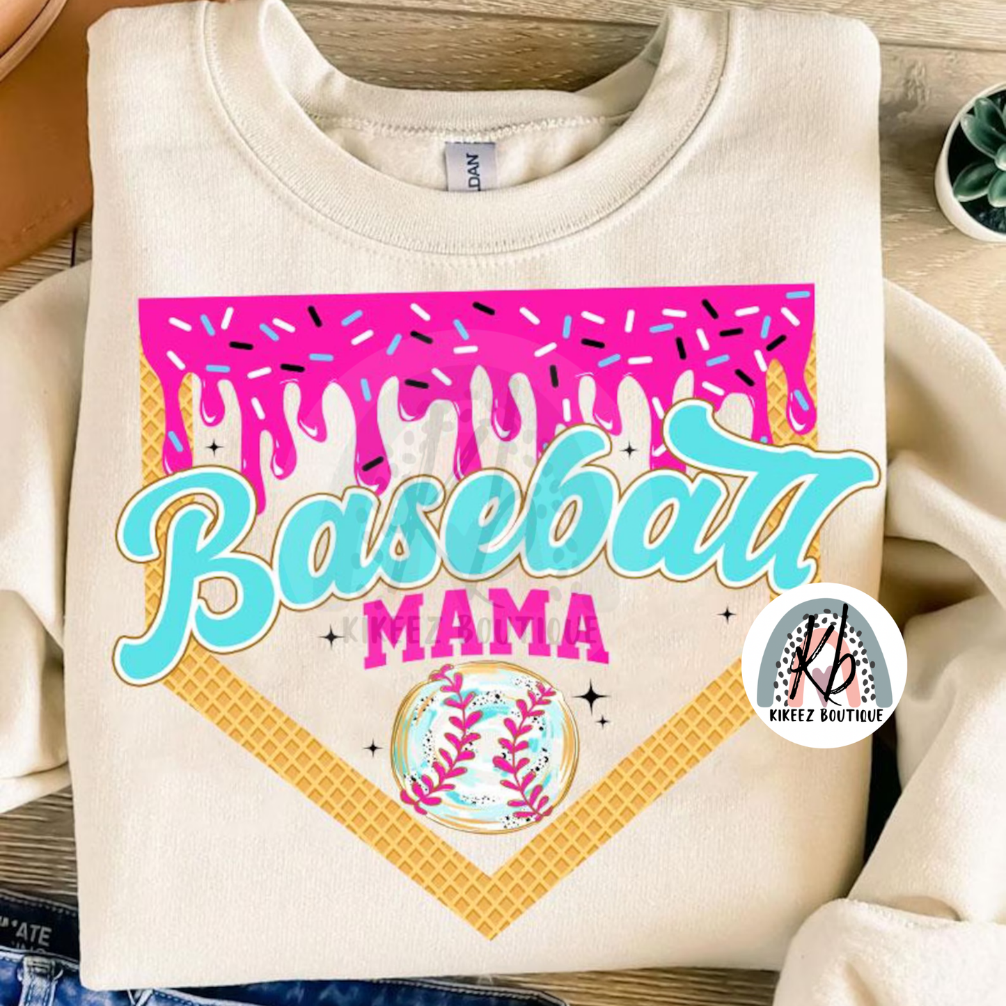 Baseball Mama Drip