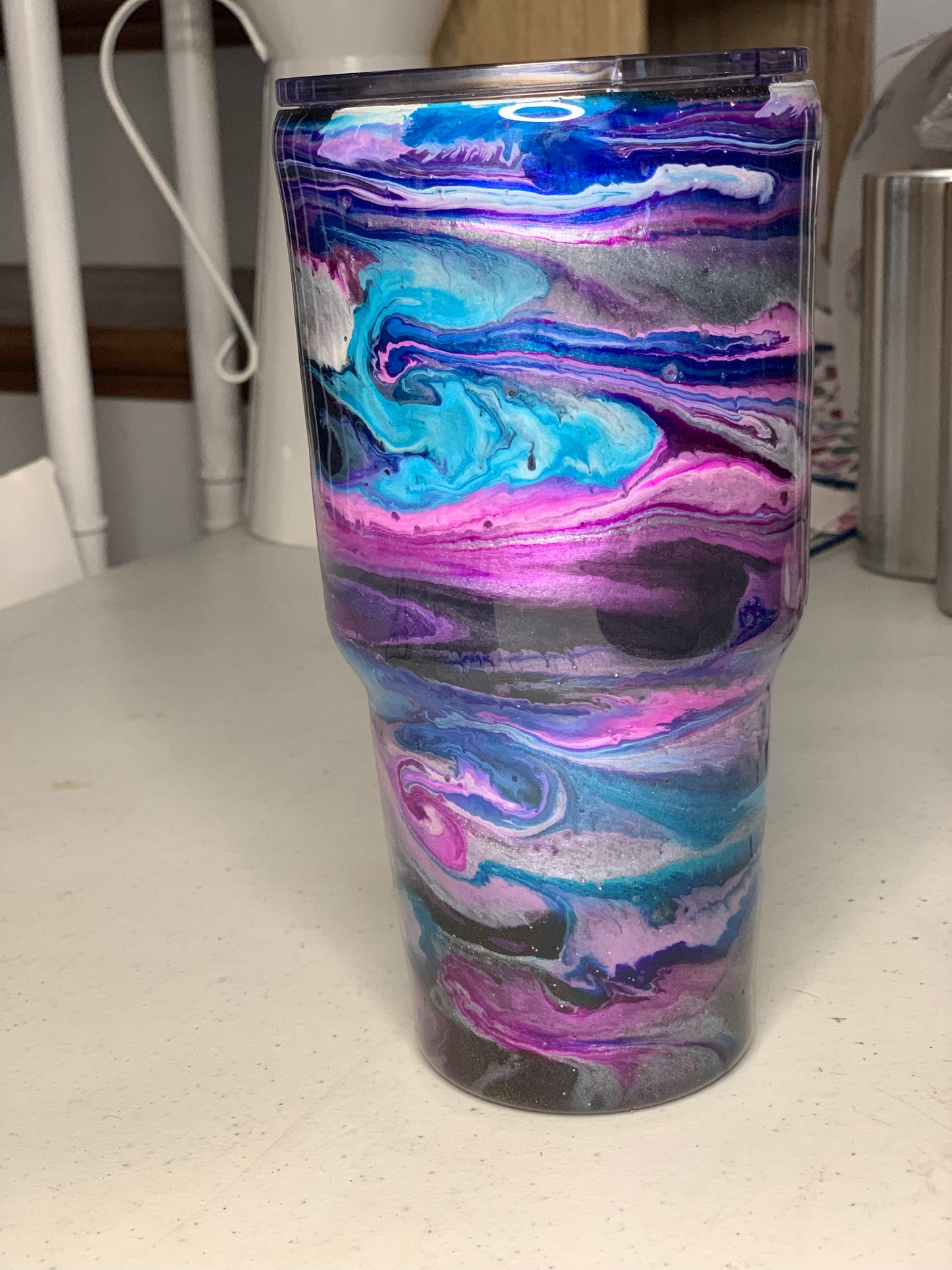 Purple galaxy