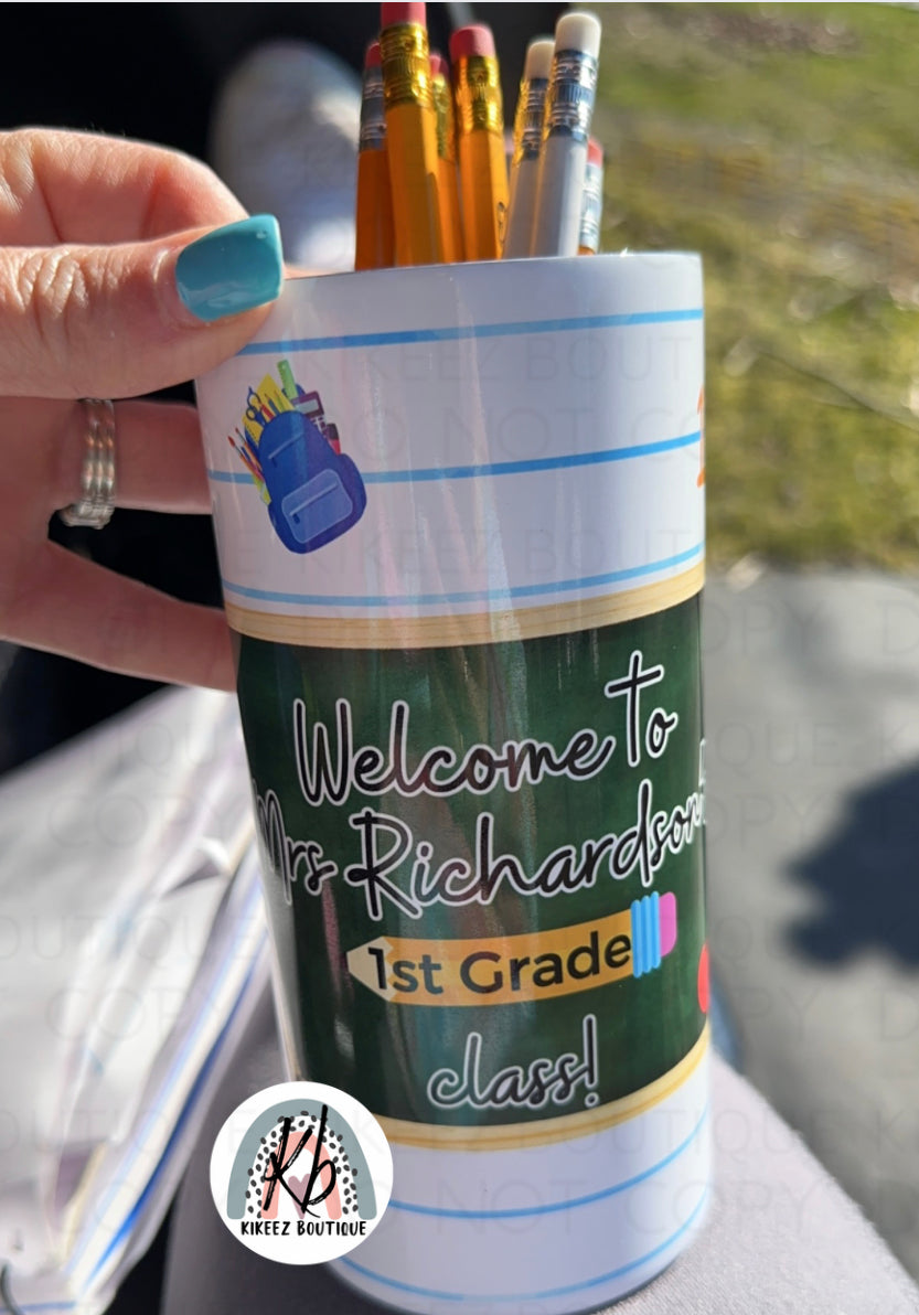 Teachers Pencil Holder/Tumbler