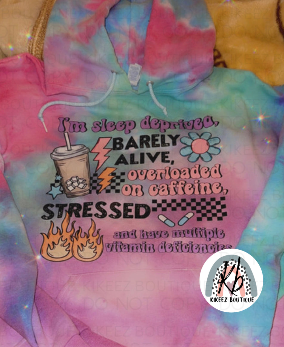 Sleep Deprived Tie Dye PRE-ORDER