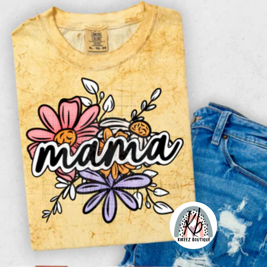 Mama wildflower T-Shirt