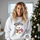 Bougie Snowman Crewneck