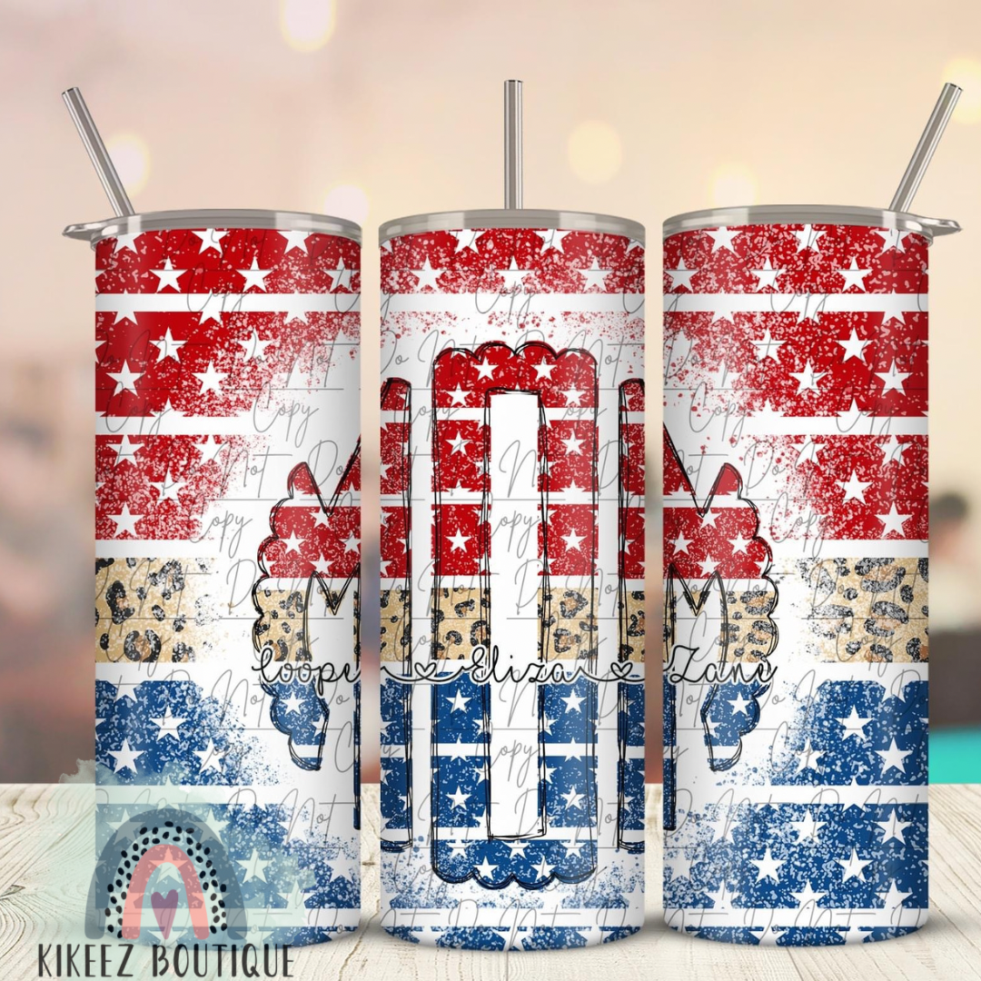 MOM Patriotic Tumbler