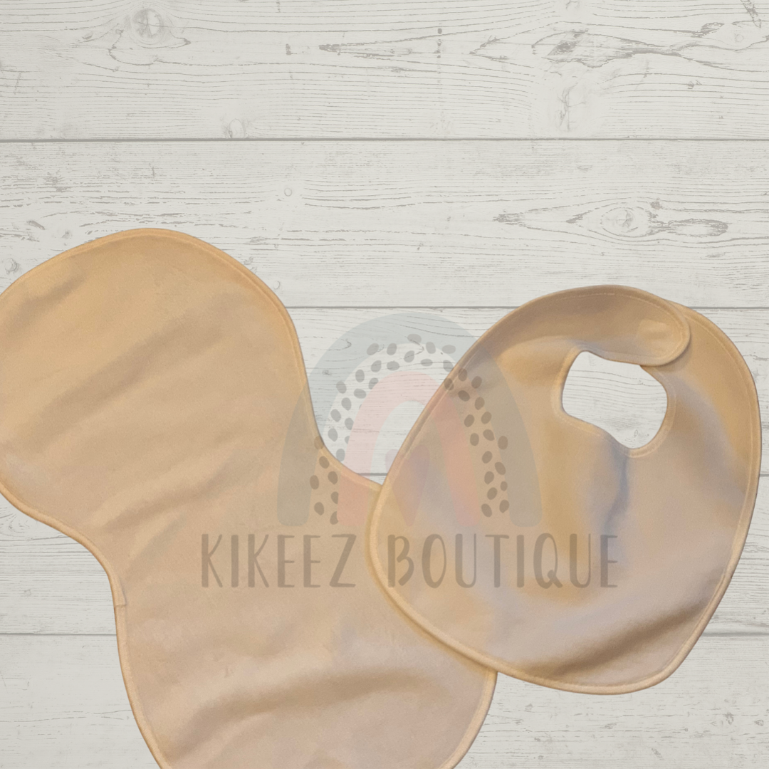 Bib and Burpcloth set