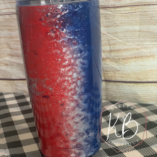 Sports themed wide 20 oz Tumbler