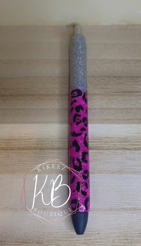 Custom glitter pen