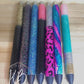 Custom glitter pen